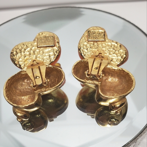 DIOR ROBERT GOOSENS Collectors Seashell Earrings - Picture 6 of 7